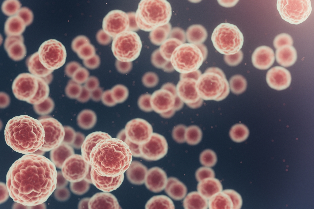 Vista microscópica de células cancerosas: un esfuerzo colaborativo entre la Oregon Health & Science University y otras tres universidades ha llevado al desarrollo de modelos matemáticos que pueden realzar nuestro entendimiento de la manera en que estas células responden a varias terapias contra el cáncer. Esta innovadora investigacion, publicada en la revista Cell, busca allanar el camino para modelos digitales que puedan predecir el comportamiento de las células, revolucionando las estrategias de tratamiento para el cáncer. (Getty)