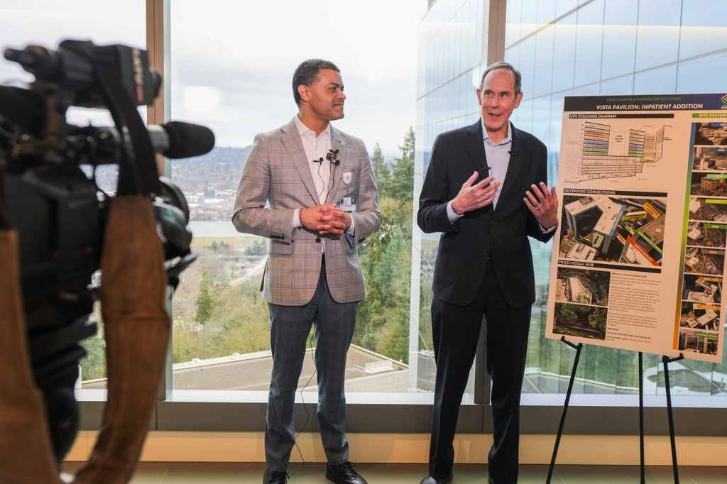 Vista Pavilion media event