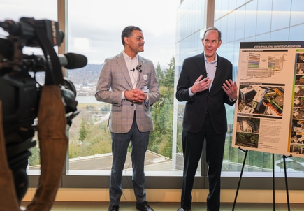 Vista Pavilion media event
