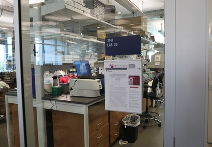 B-roll: Lab exterior