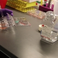 B-roll: Pipettes and liquid