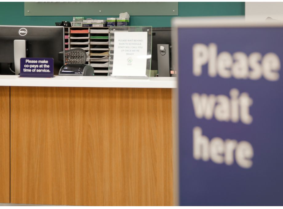 Patient waiting area