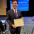 David Huang at AIMBE induction 2