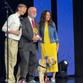 Dana Braner receiving CMN award