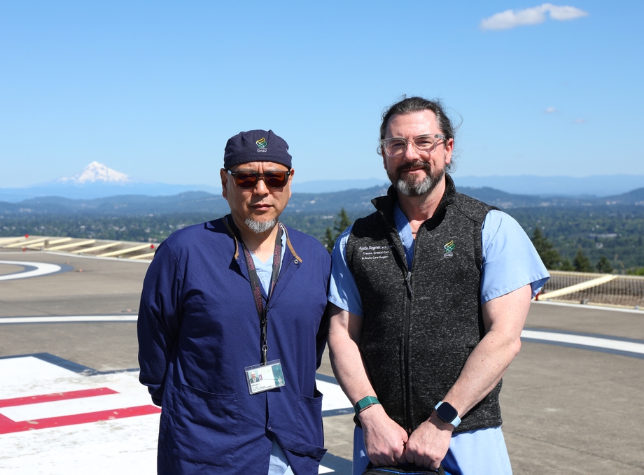 OHSU trauma team assists in climber rescue care