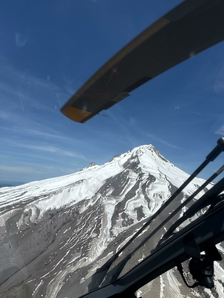 Life Flight - Mount Hood climber rescue assist