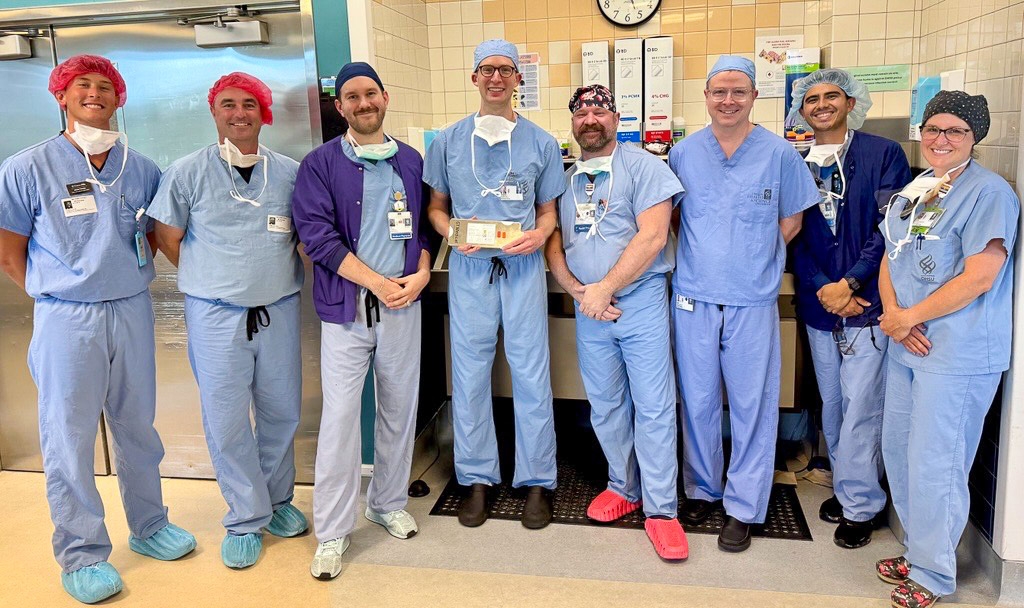 GammaTile program surgery team
