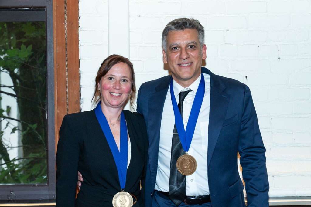 Lucia Carbone and Steven Mansoor (Courtesy)