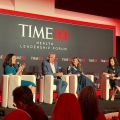 Enedia Nemecek speaking at TIME100 Health Leadership Forum