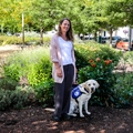 Trisha Silbernagel y Doc at OHSU