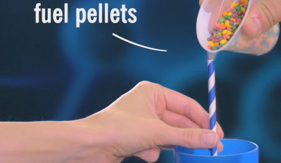 Learn the basics of a nuclear reactor with candy