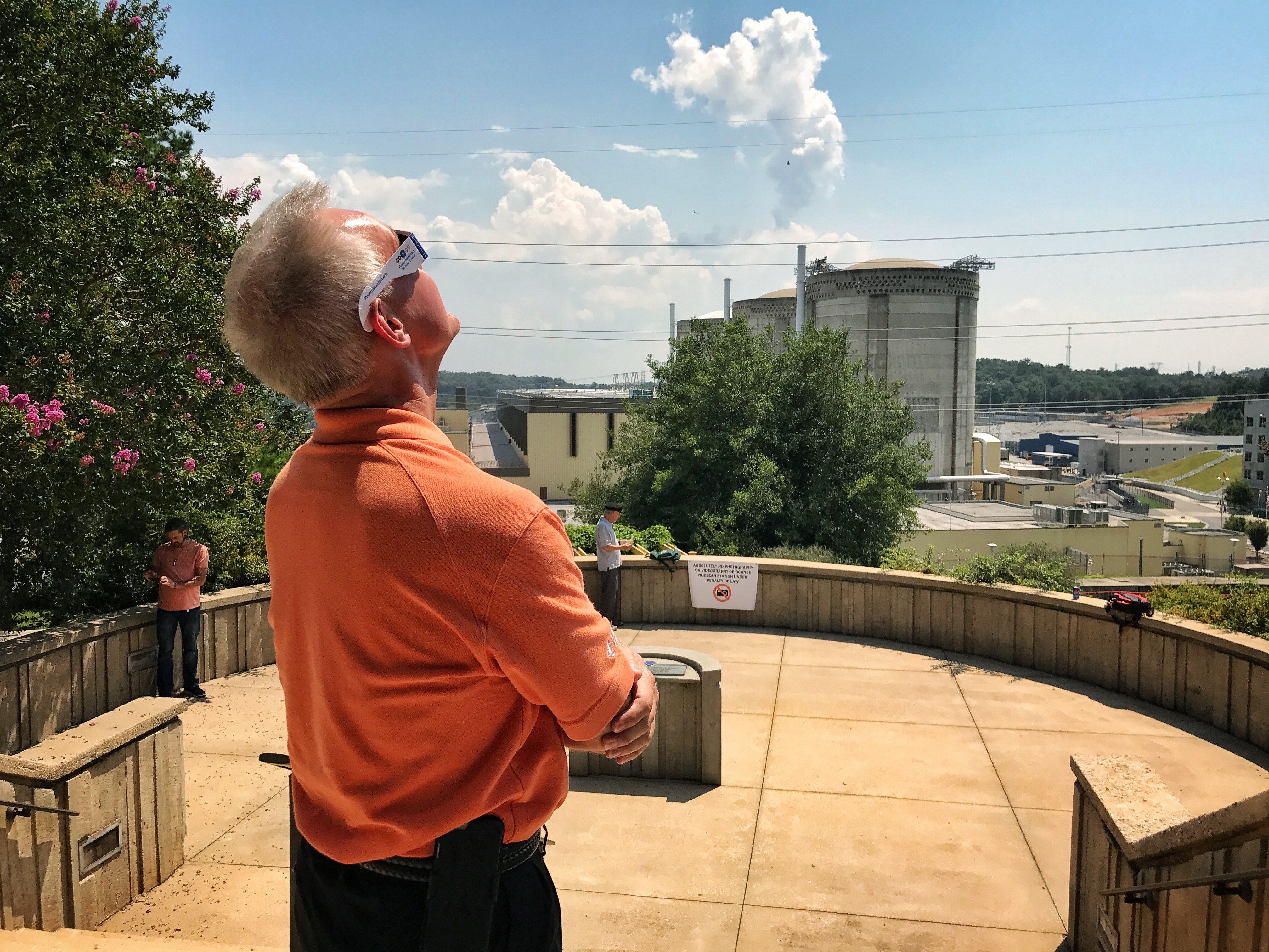 Solar Eclipse at Oconee Nuclear Station