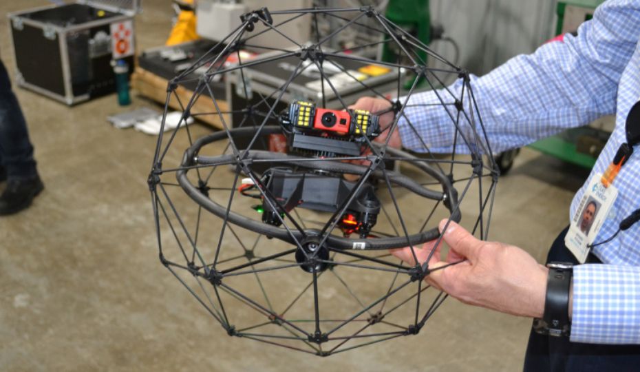 How drones improve nuclear plant safety and reliability