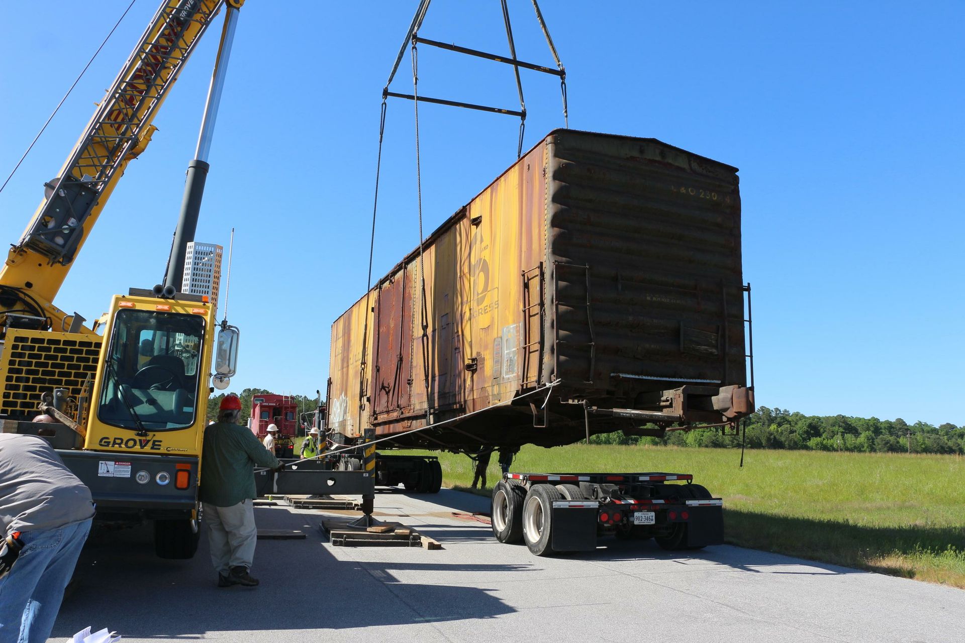 hi cube tall boxcar