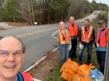 CNS adopt a highway clean up
