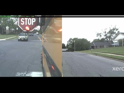 Xerox CrossSafe video showing violation in Frederick County Maryland
