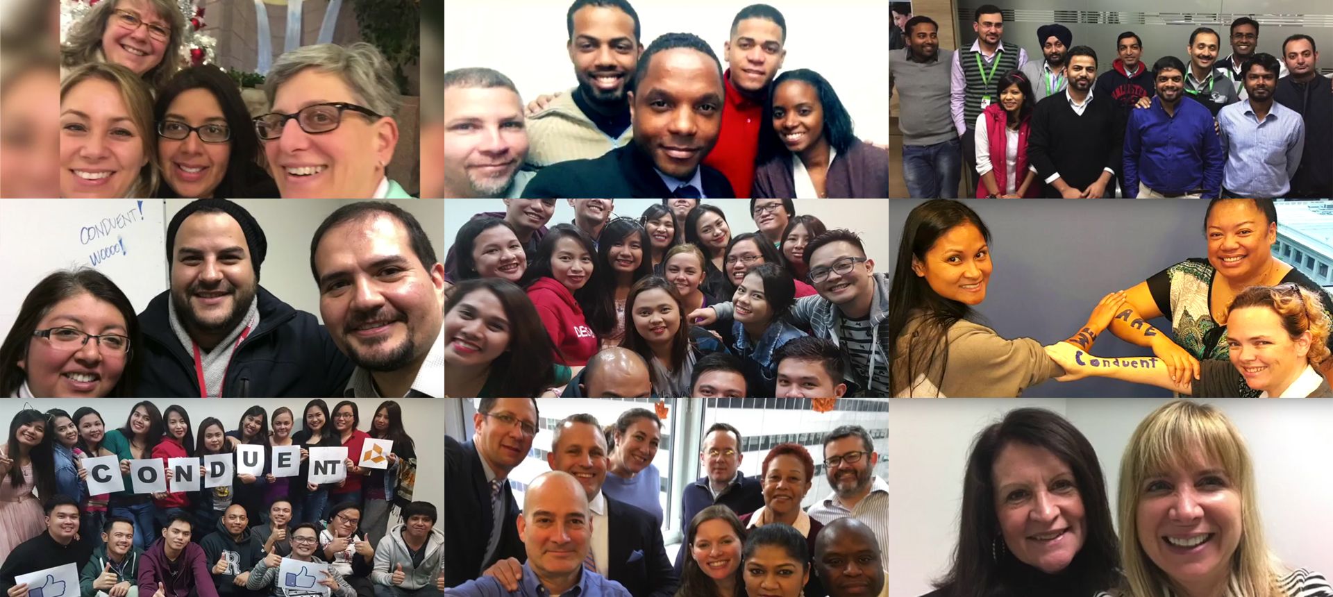 Conduent Launch Collage