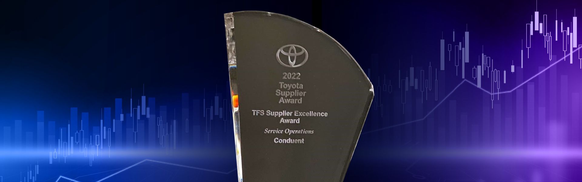 Toyota Financial Services Recognizes Conduent with Supplier Excellence Award for the Second Consecutive Year