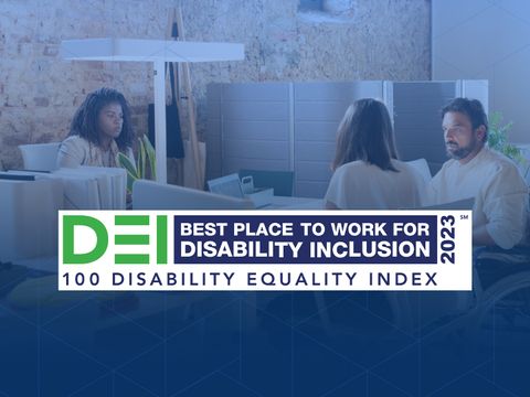 Conduent Recognized by Disability Equality Index as "Best Place to Work for Disability Inclusion"