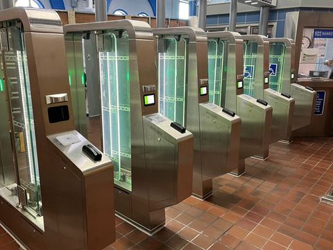 To curtail fare evasion, SEPTA is testing taller gates at 69th Street Transportation Center