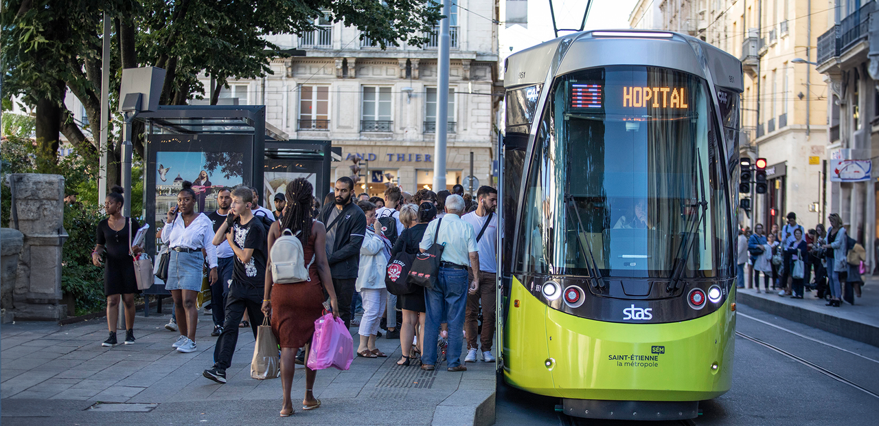 Saint-Etienne tram - Banner Photo Credit - STAS