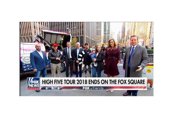 Fox & Friends: High Five Tour Ends on the Fox Square