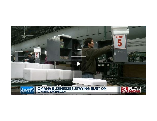 3 News Now: Omaha businesses staying busy on Cyber Monday