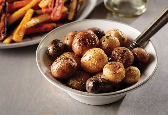 OmahaSteaks_tricolor potatoes in brown butter sauce