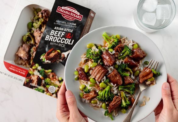 omahasteaks_asian-style beef _ broccoli with rice_pkg