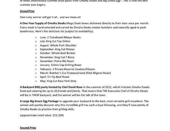 BGE Summer Grilling Sweepsteaks Prizes_final