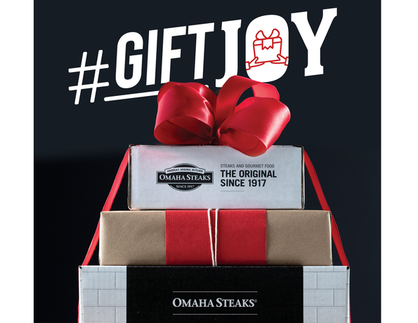  Omaha Steaks Announces Plan to Gift Joy This Holiday Season