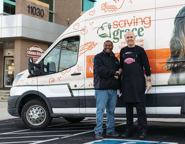 Saving Grace Perishable Food Rescue and Omaha Steaks Partner to Feed Neighbors in Need with Special Protein Distribution Event