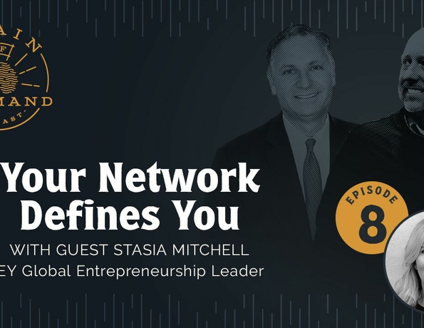 Latest Episode of "Brain of Command" Podcast From Omaha Steaks and The CEO Forum Group Explores How Your Network Defines You 