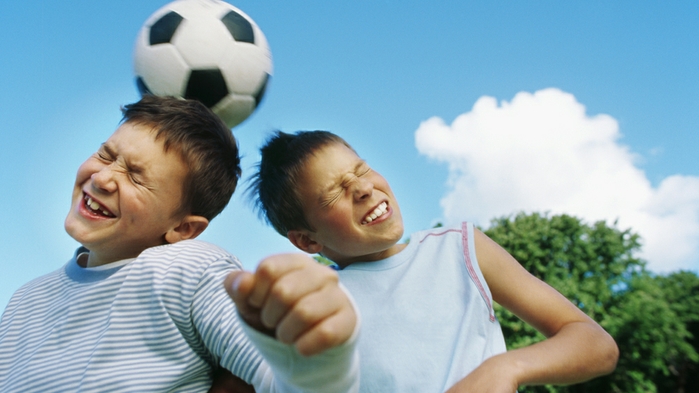Why limiting headers for young soccer players is recommended