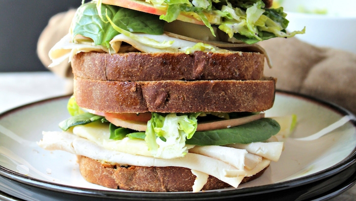 Thanksgiving Leftovers Sandwich