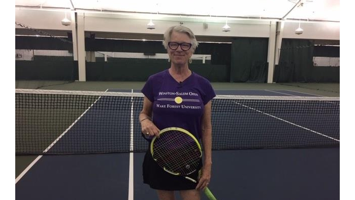 Her secret weapon in battle with cancer: tennis