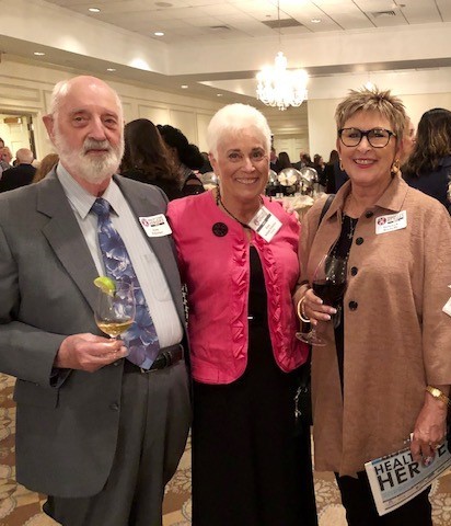 From left to right: Jean W. Pelletier, Fran Salone-Pelletier and Deborah Rochelle
