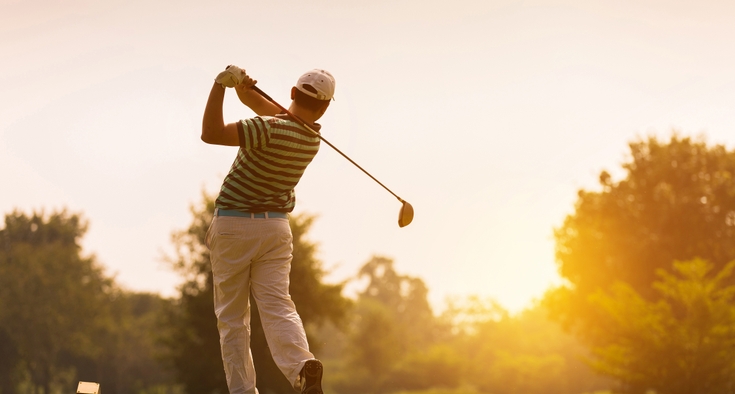 Mako knee surgery gets golfer back in the swing