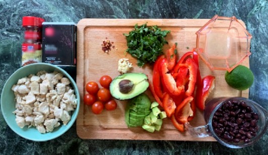 ingredients of chicken salad