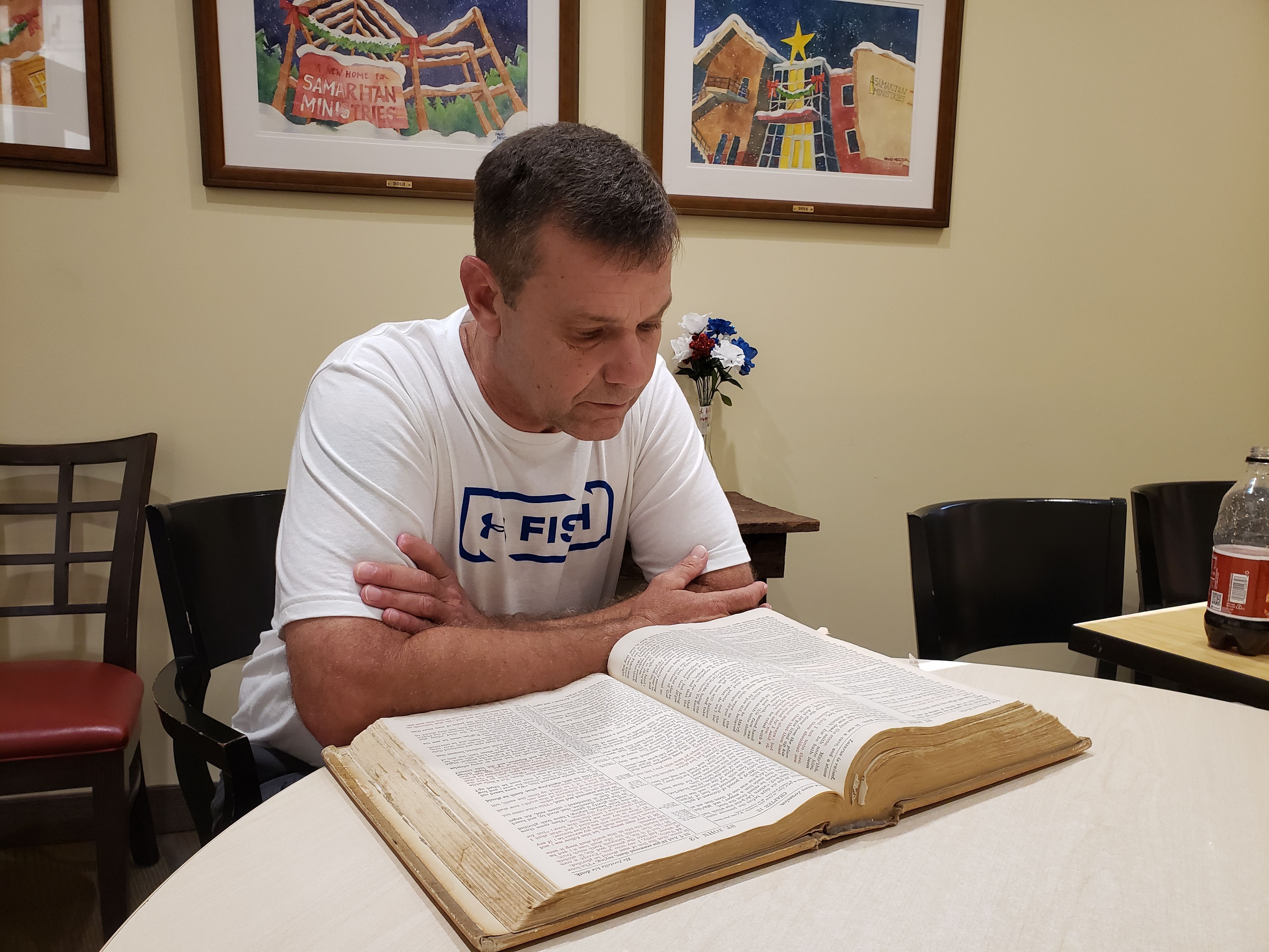 David now mentors other men at Samaritan Ministries 