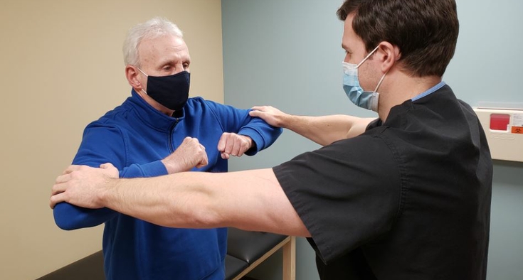 Unbearable neck pain and no relief. Then he found the right doctor