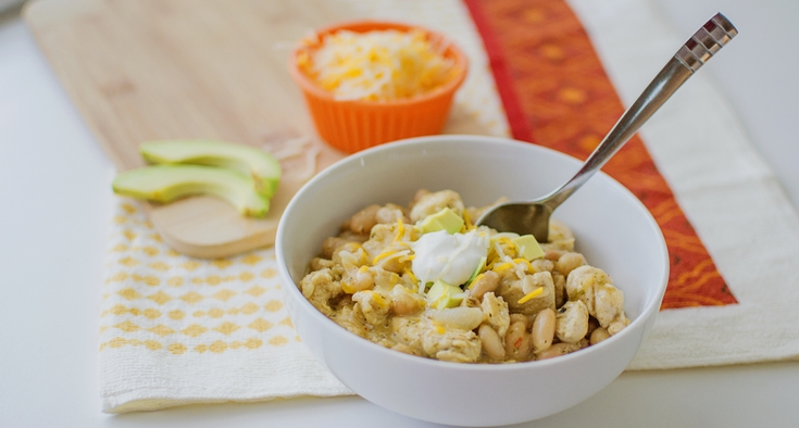 White chicken chili recipe perfect for the big game