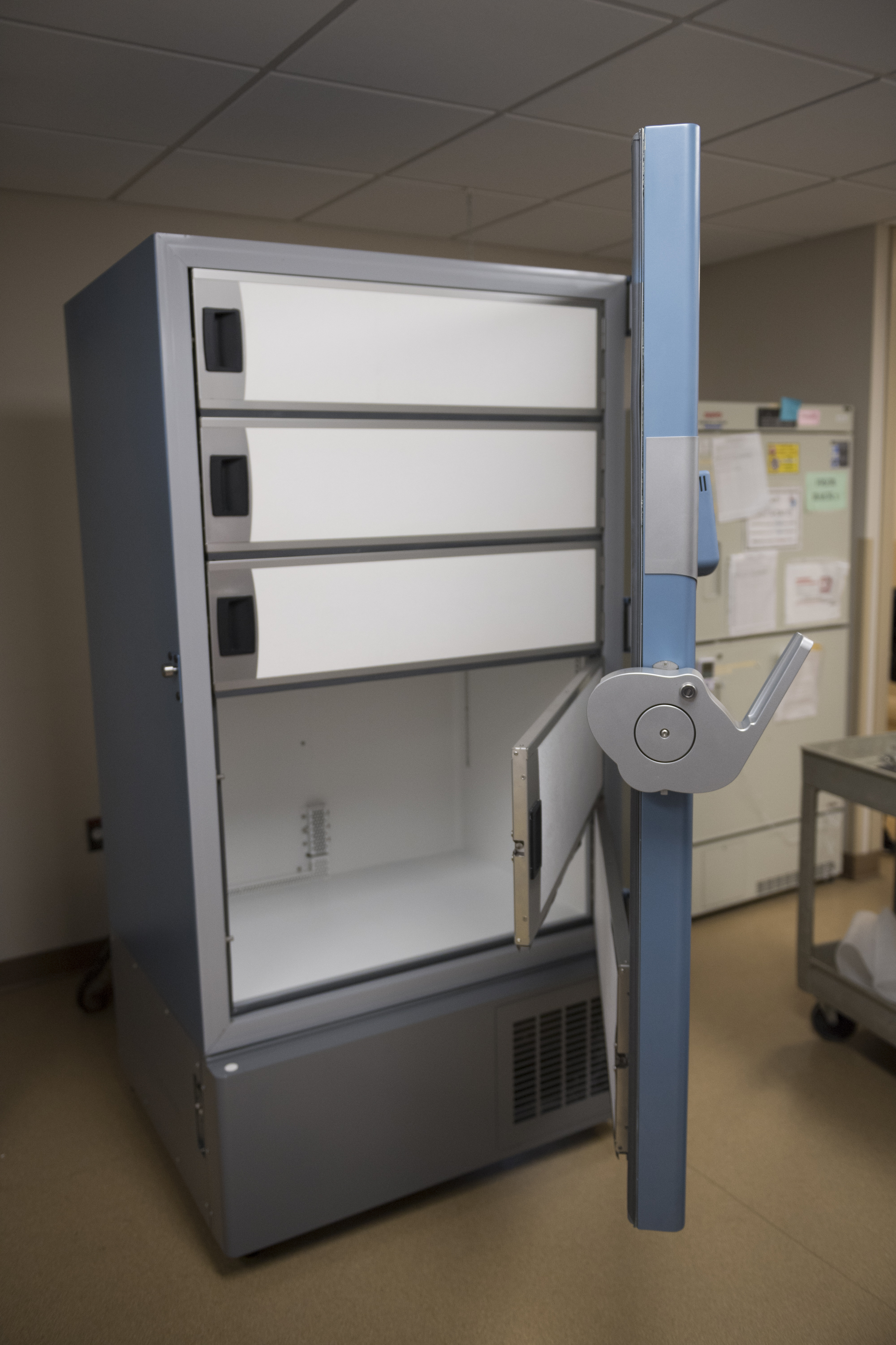 Ultracold storage freezer dedicated solely to COVID-19
