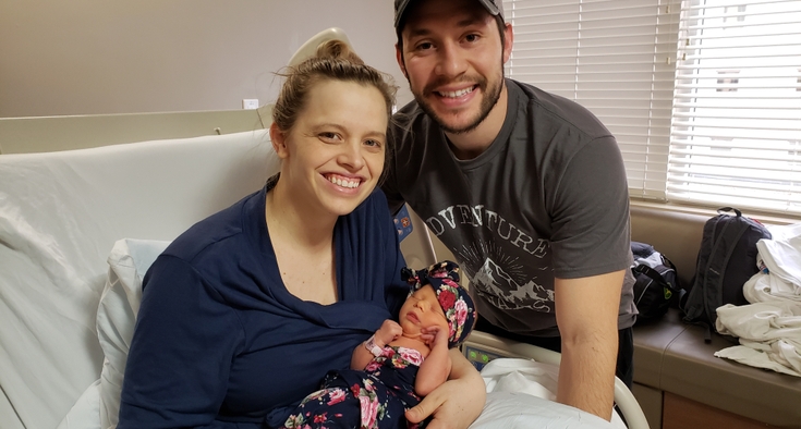 She was a special delivery in the midst of coronavirus