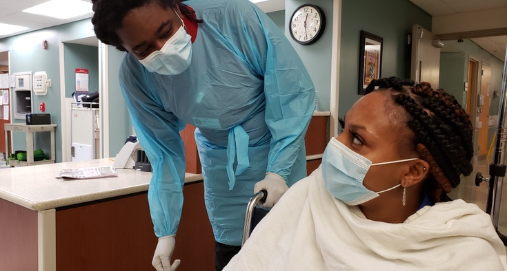 ‘Patient transport’ does not begin to describe their job