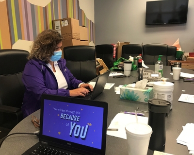 Susana Diaz at Matthews free clinic