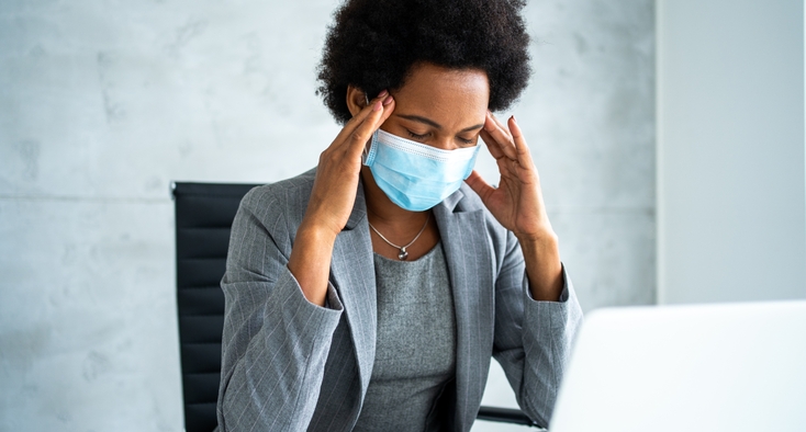 black woman headache