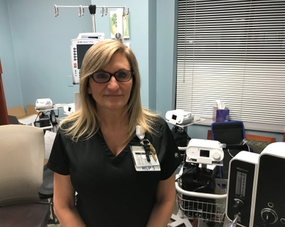 Respiratory Therapist Candace Yow