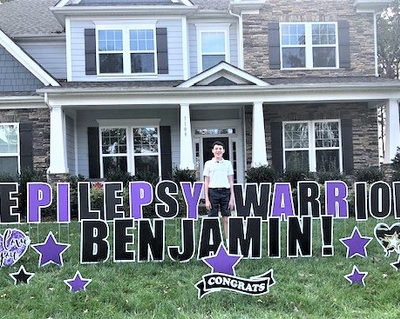 Keenan front yard sign