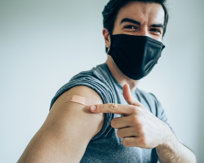 men's health flu shot covid vaccine